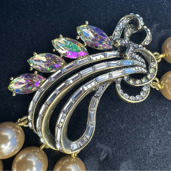 Heidi Daus Champagne Pearl Necklace - Picture 2 of 12